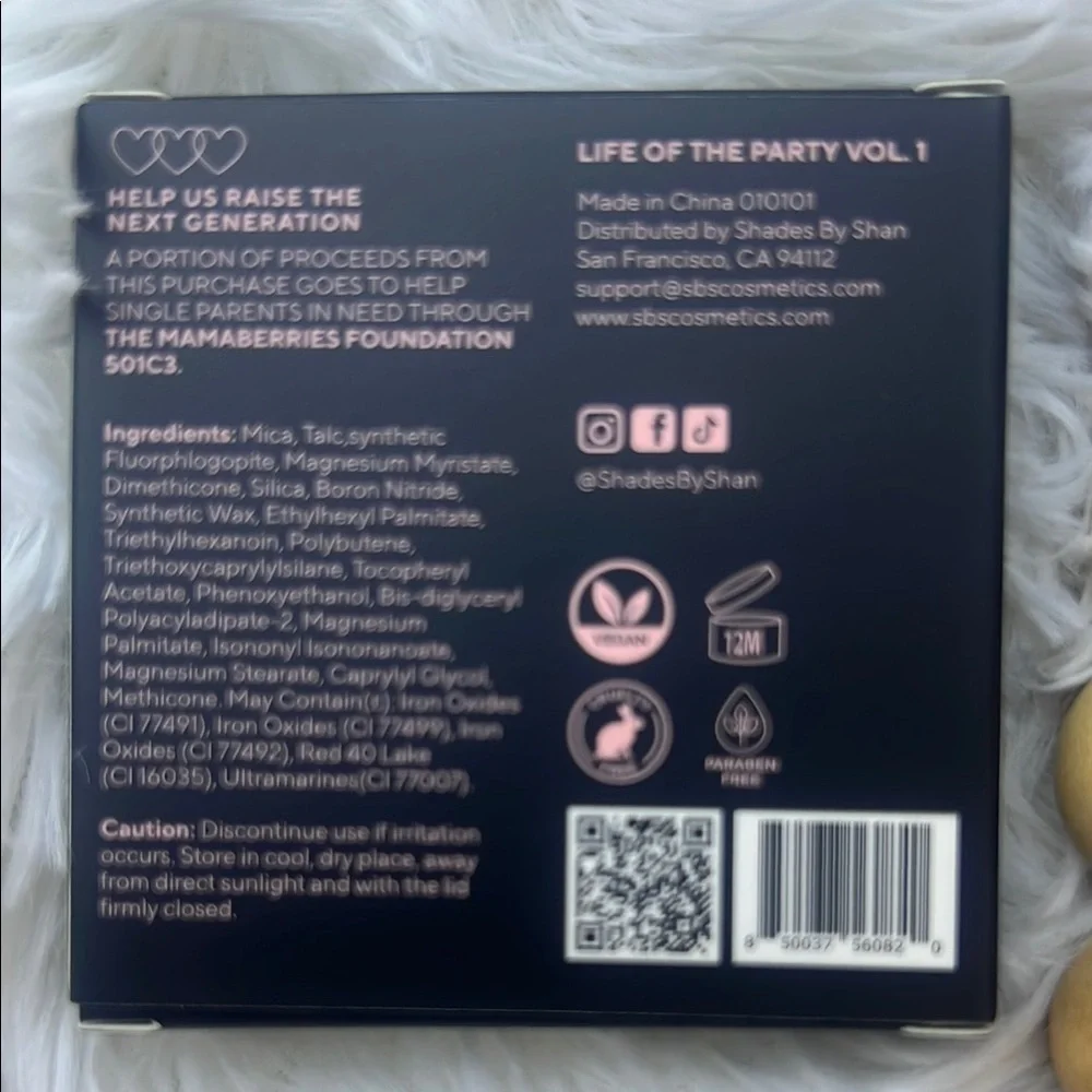 Shades By Shan Life of the Party Palette Vol 1-everyday palette - Picture 3 of 8